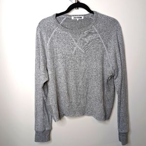 Joah Brown Cropped Sweater / Sweatshirt | Size S/M